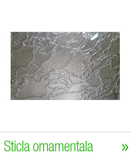 sticla ornamentala